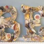 Shell Letters For Beach Decor - Nautical Seashell..