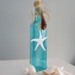 Beach Decor Decorative Bottles - Nautical Bottles..