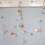 Beach Decor Starfish Garland - Nautical Decor..
