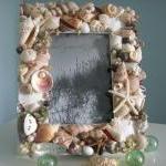 Beach Frames - Beach Decor Seashell Frame W..